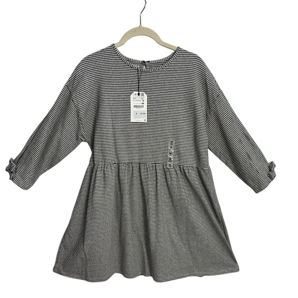 ZARA Girls‎ Bow Sleeves Dress, SIZE 13/14